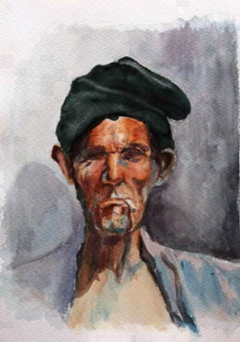 Pinturas de acuarela de Cande Rguez