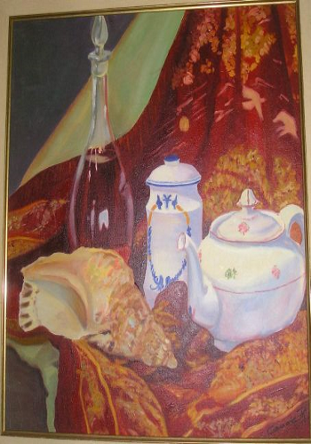Pinturas de oleo de Cande Rguez