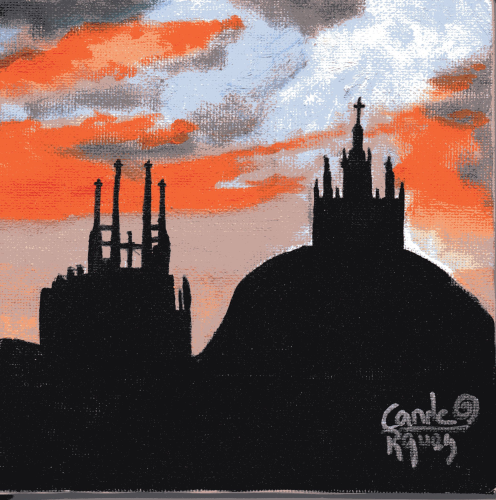 Pinturas varias de Cande Rguez