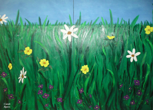 Pinturas varias de Cande Rguez
