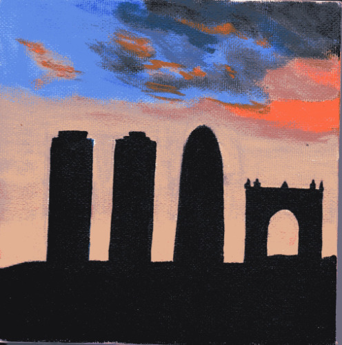Pinturas varias de Cande Rguez